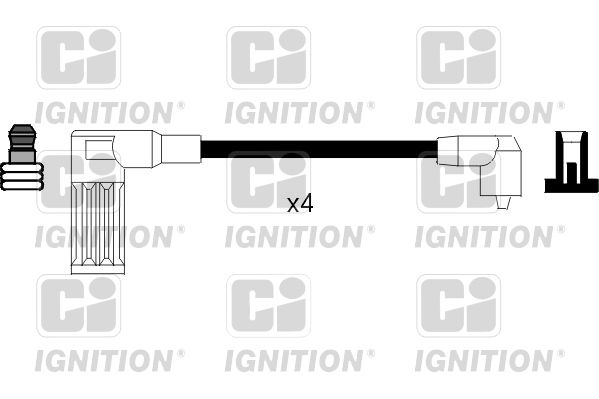 QUINTON HAZELL Süütesüsteemikomplekt XC377